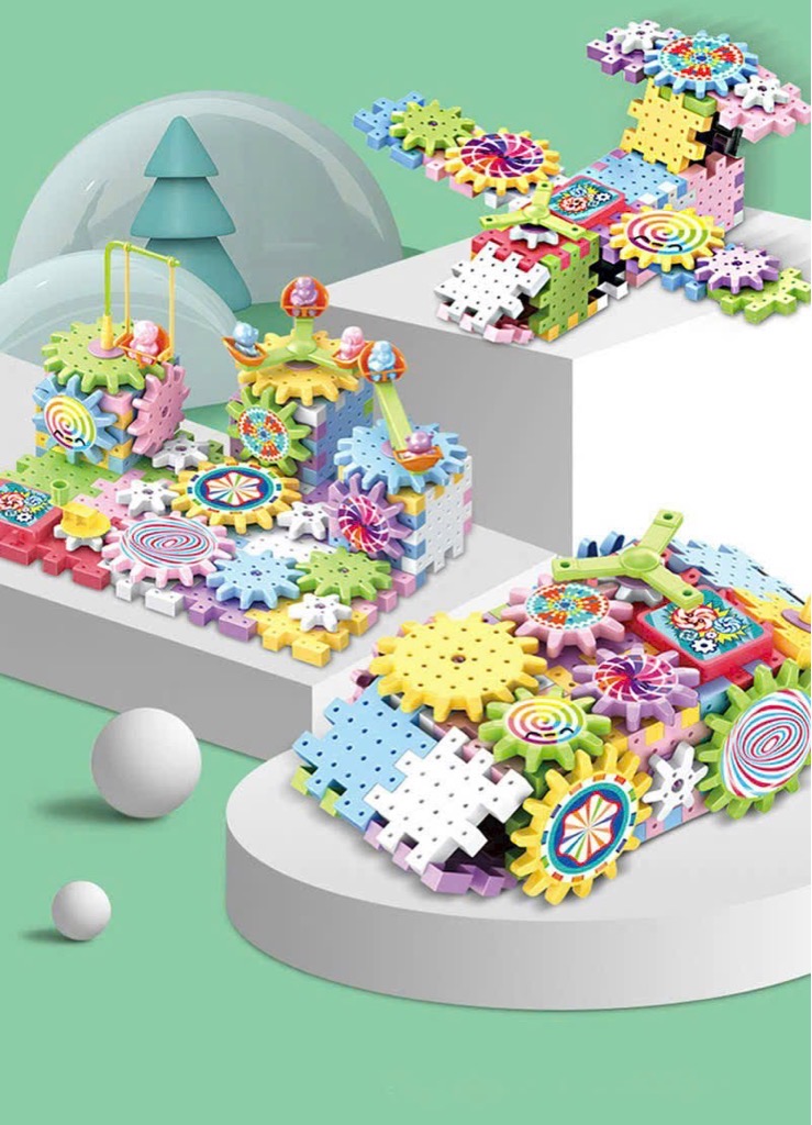 Hộp đồ chơi LEGO 83 chi tiết bánh vòng xoay chuyển động [BH: NONE]