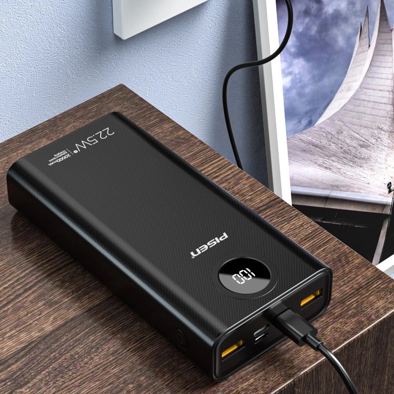 Pin sạc dự phòng PISEN PD160 20.000mAh pin sạc nhanh 22.5w+QC3.0 chính hãng