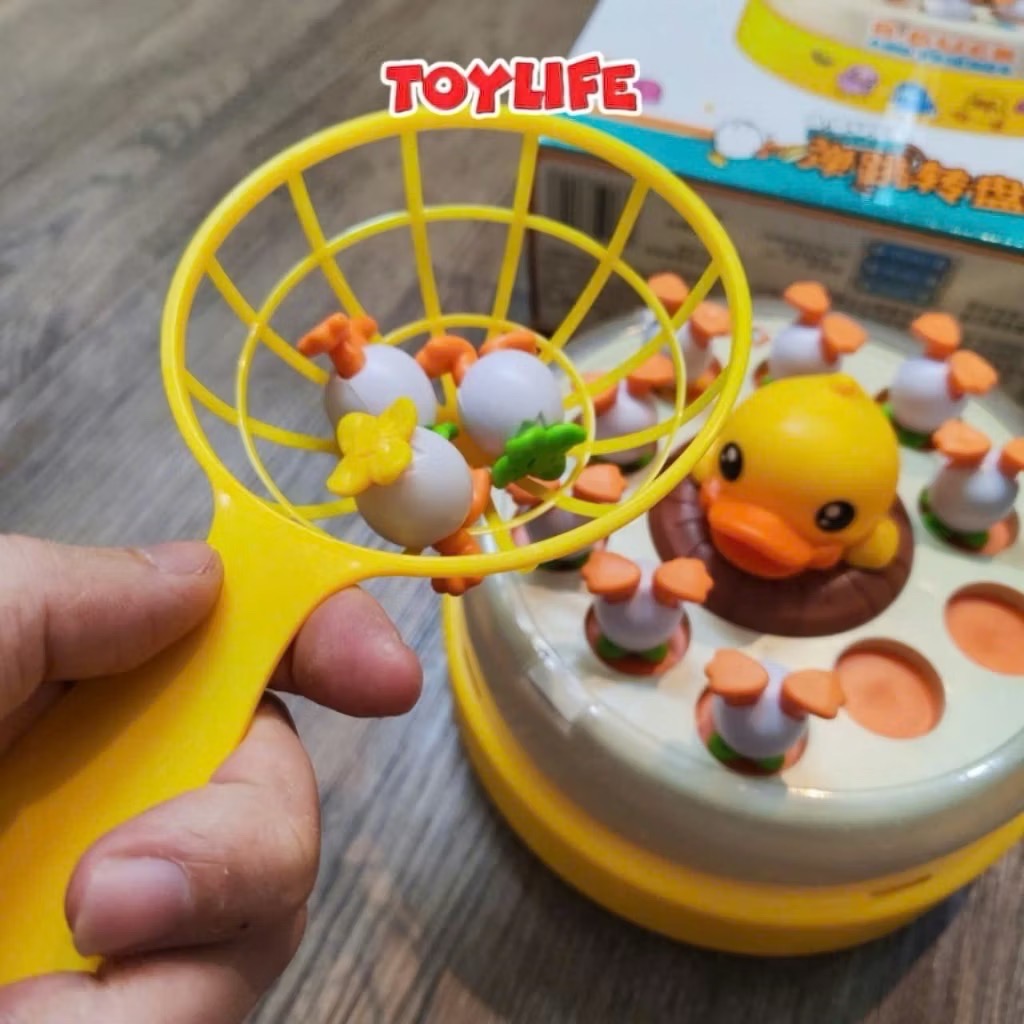 Bộ trò chơi Hứng vịt Toylife cho bé, tập phản xạ, kích thích thị giác [BH: NONE]