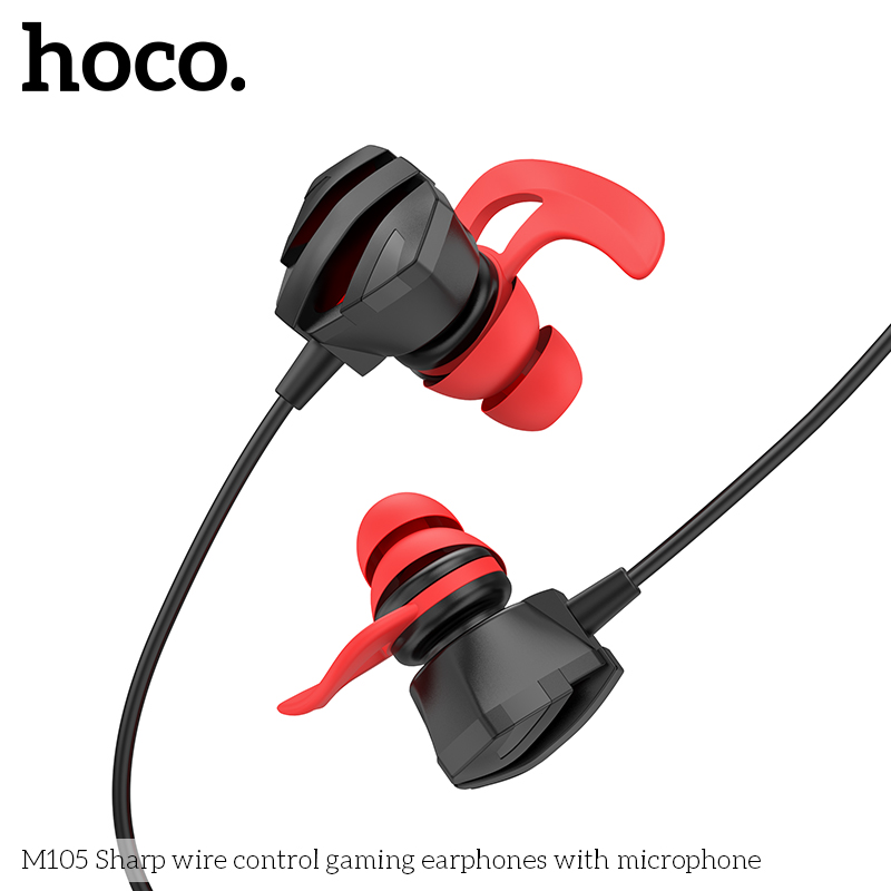 Tai nghe có dây 3.5 nhét tai Gaming HOCO M105 chính hãng [BH 1 NĂM]
