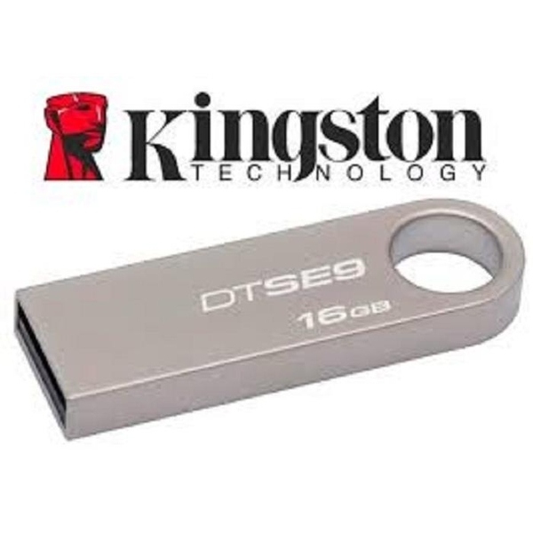 USB 2.0 Kingston SE9 16GB VỎ NHÔM móc khóa [BH 1 năm]