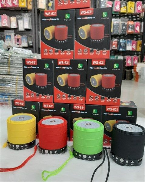 Loa bluetooth WS-631 (nghe được thẻ nhớ, fm) [BH 3 tháng]