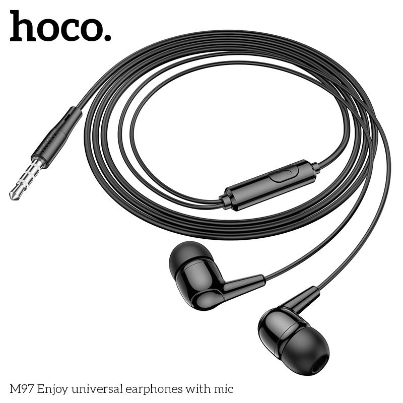 Tai nghe có dây 3.5 HOCO M97 jack 3.5mm chính hãng [BH 1 NĂM]