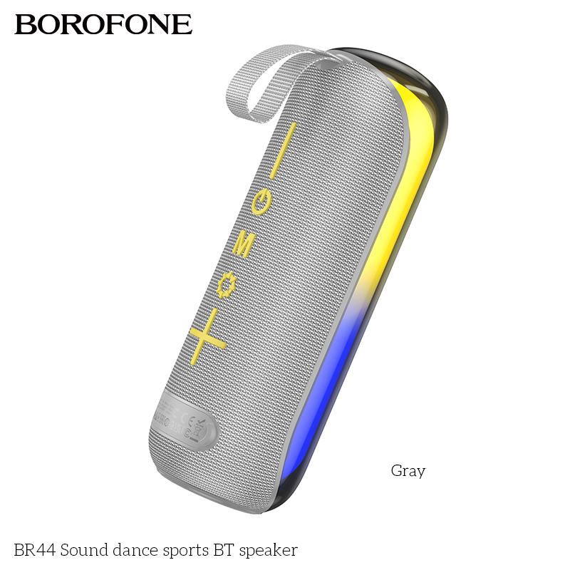 Loa bluetooth BOROFONE BR44 kèm đèn led siêu đẹp chính hãng [BH 1 Năm]