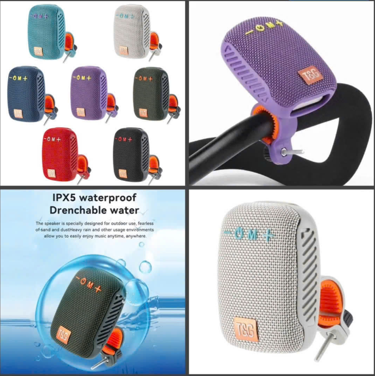 Loa bluetooth T&G TG-392 mẫu loa dành cho xe ghi đông cực đẹp [BH 6 tháng]