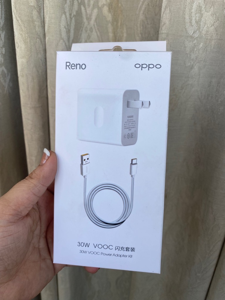 Bộ sạc nhanh 30w Reno Vooc Type c QC3.0 (Cóc 1 cổng usb, cáp usb ra type C G5) [BH: 6 tháng]
