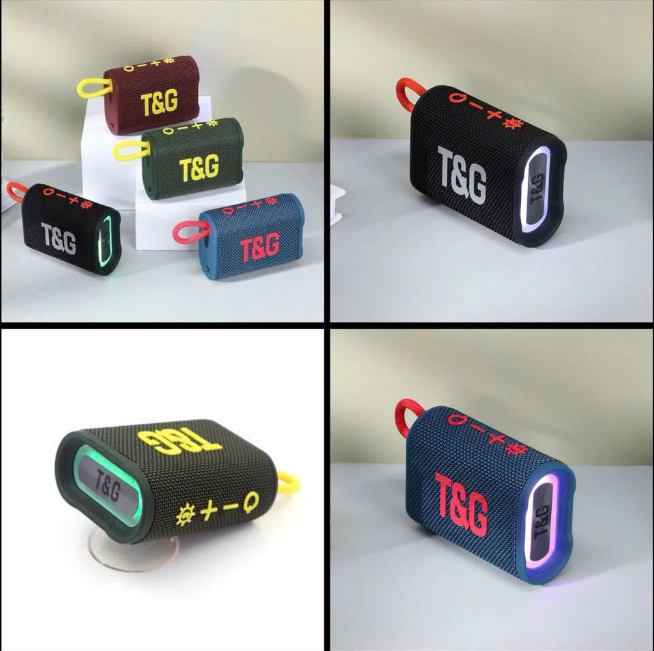 Loa bluetooth T&G TG-396 mẫu loa dẹp có quai xách kèm đèn led cực đẹp [BH 6 tháng]