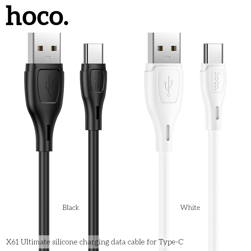 Cáp sạc nhanh 3A Type C HOCO X61 1M (USB ra Type C) chính hãng [BH 1 năm]