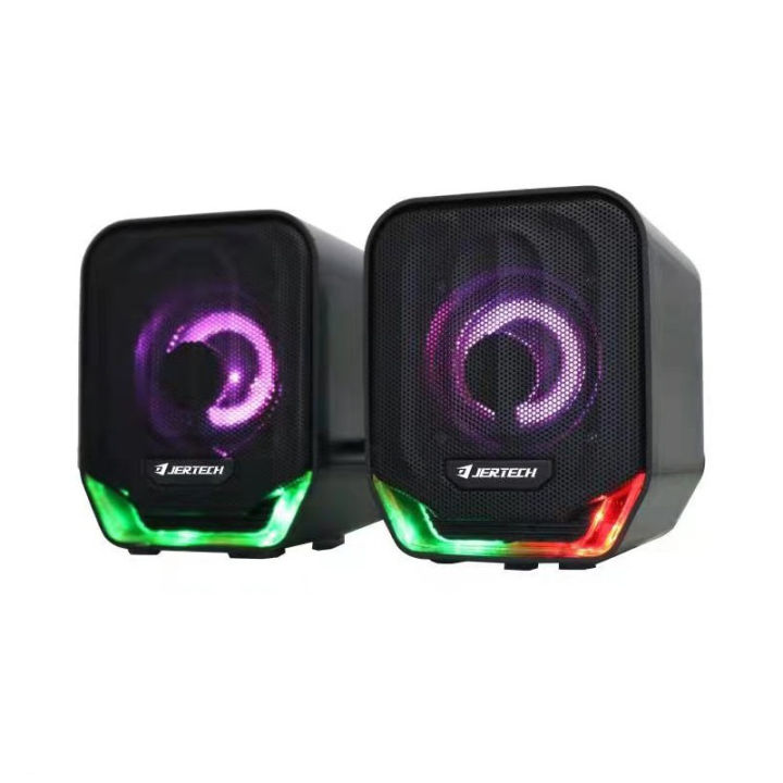 Loa vi tính Jertech S4 RIVAL, CÓ LED VIỀN ĐẾ LOA SIÊU ĐẸP USB 2.0 [BH: 1 THÁNG]