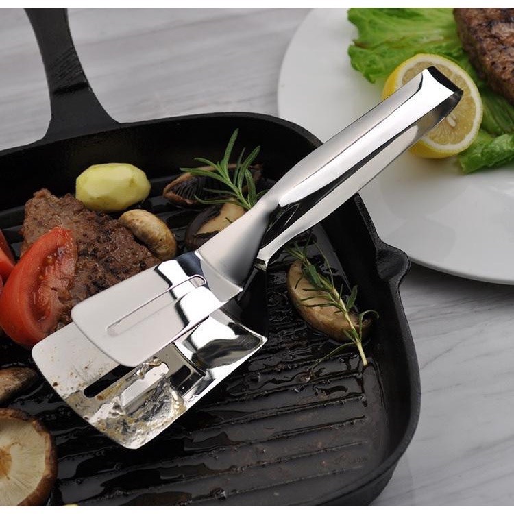 Kẹp gắp, xẻng chiên thức ăn đa năng chuyên dụng nhà bếp, nhà hàng[BH: NONE] 1l9d7