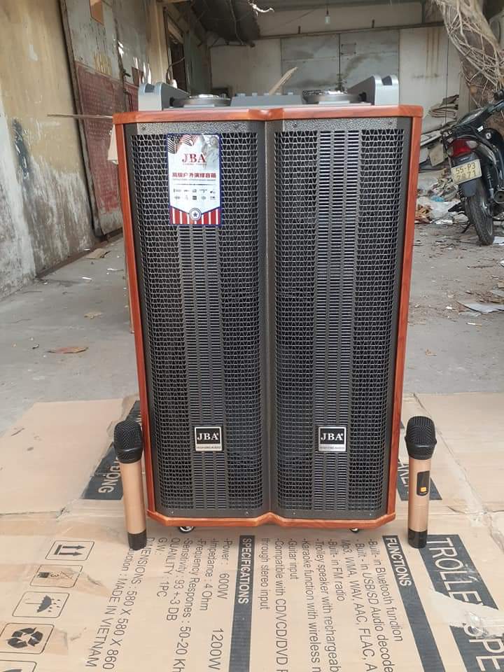 Loa karaoke JBA 6C  4 tấc, tặng kèm 2 mic không dây hát siêu hay (ĐẶT TRƯỚC 2 TIẾNG) x#lau1.k6#+m