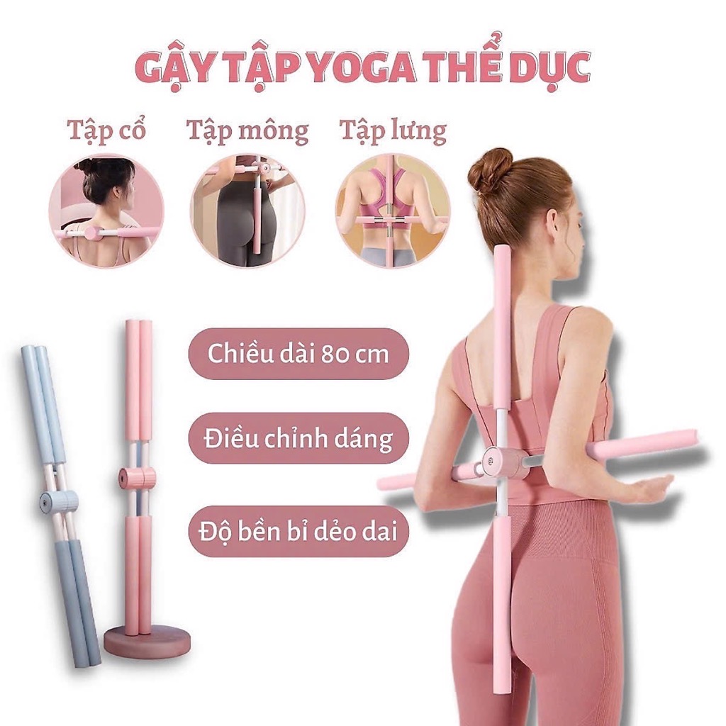 Gậy yoga tập cổ lưng mông [BH: None]
