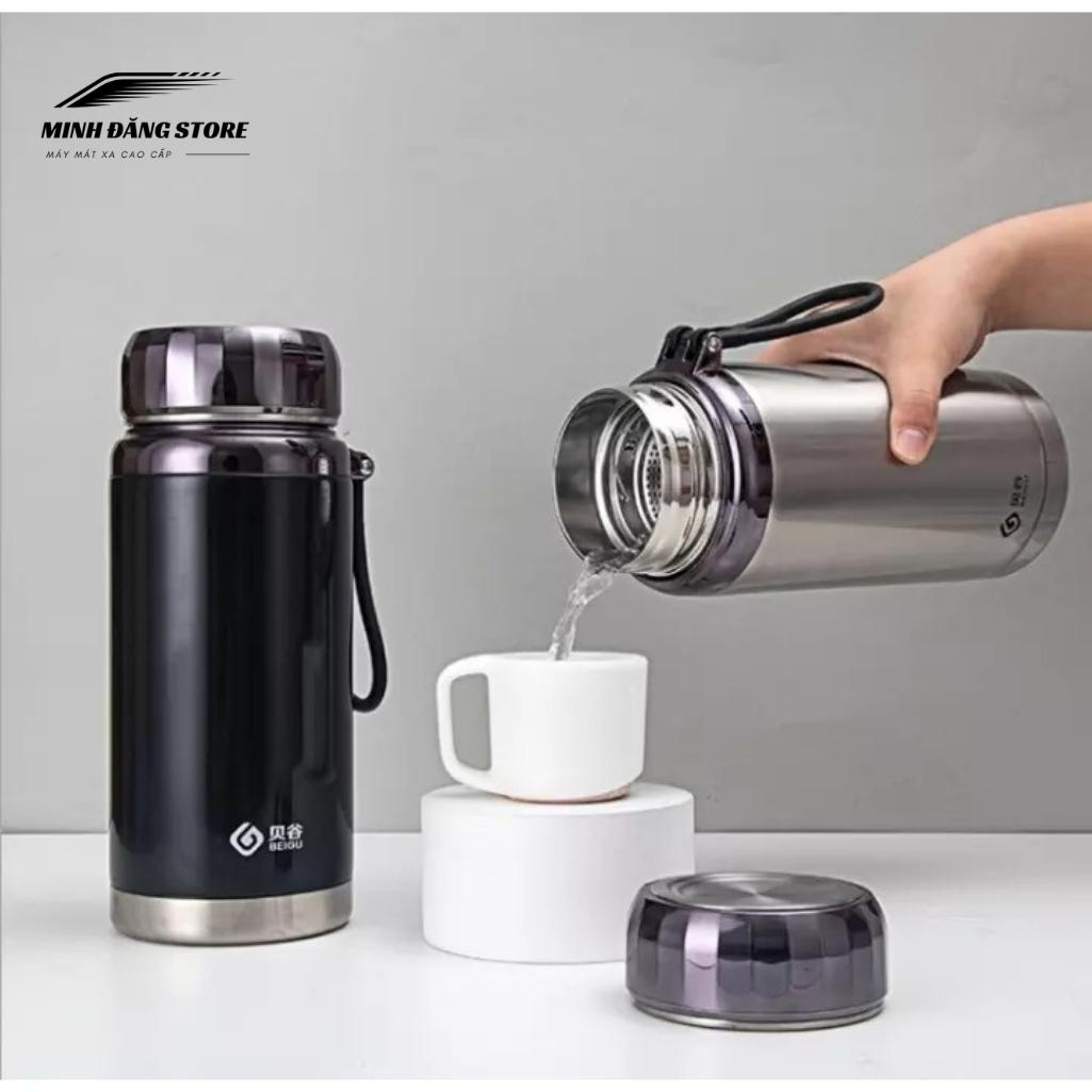 Bình nước giữ nhiệt 1.5 Lít Kim Cương XINLANG 1500ml bằng inox 304 cao cấp loại xịn (nóng lạnh)