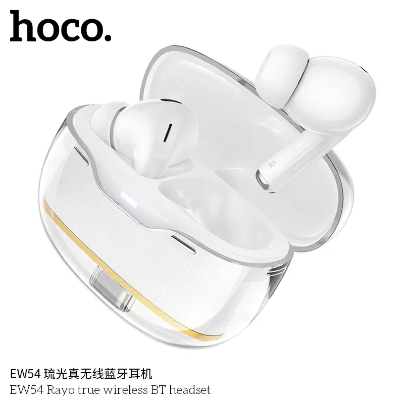 Tai nghe bluetooth HOCO EW54 Rayo kiểu dáng airpods true wireless chính hãng [BH 1 năm]