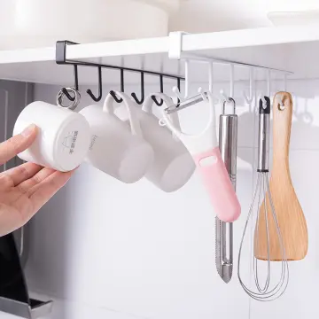 Thanh kẹp tủ nhà bếp 5 móc treo tiện lợi [BH: NONE]