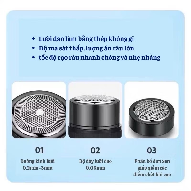 Máy cạo râu S1080 siêu mạnh, cạo sạch thiết kế sang xịn [BH: 1 TUẦN] 0l4a11