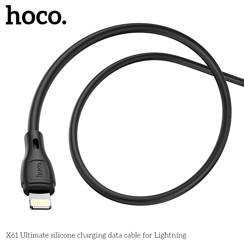 Cáp sạc nhanh 2.4A lightning HOCO X61 (USB ra iPhone) chính hãng [BH 1 năm]