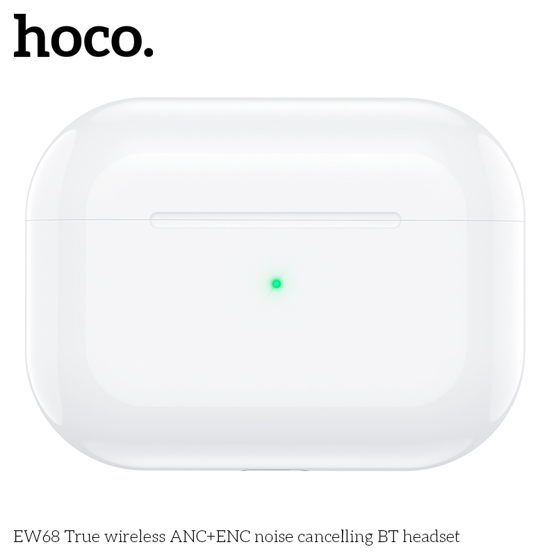 Tai nghe bluetooth HOCO EW68 True Wireless V5.4 30mAh/300mAh giảm tiếng ồn ANC+ENC kiểu dáng AIRPODS chính hãng [BH: 1 NĂM]