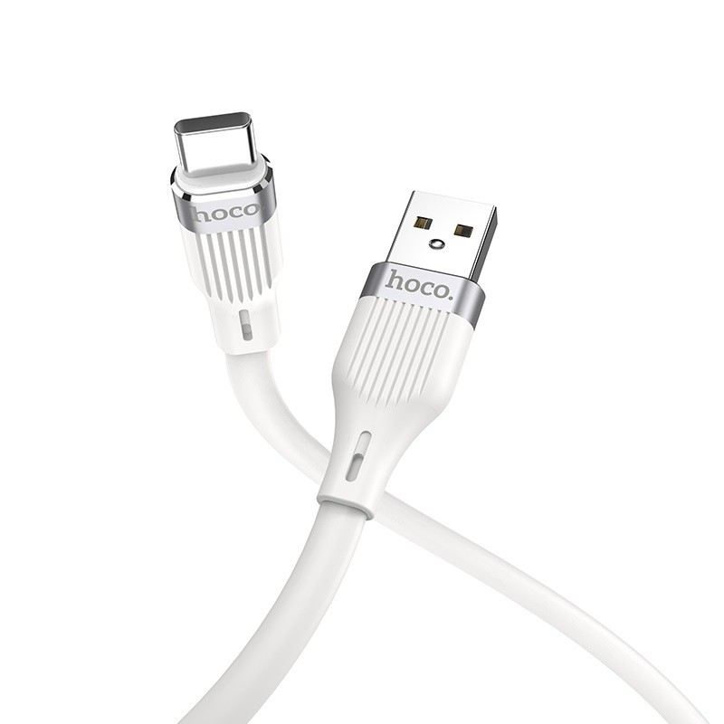 Cáp sạc HOCO U72 ip cổng Lightning 2.4a 1.2m chính hãng [ BH 1 NĂM]