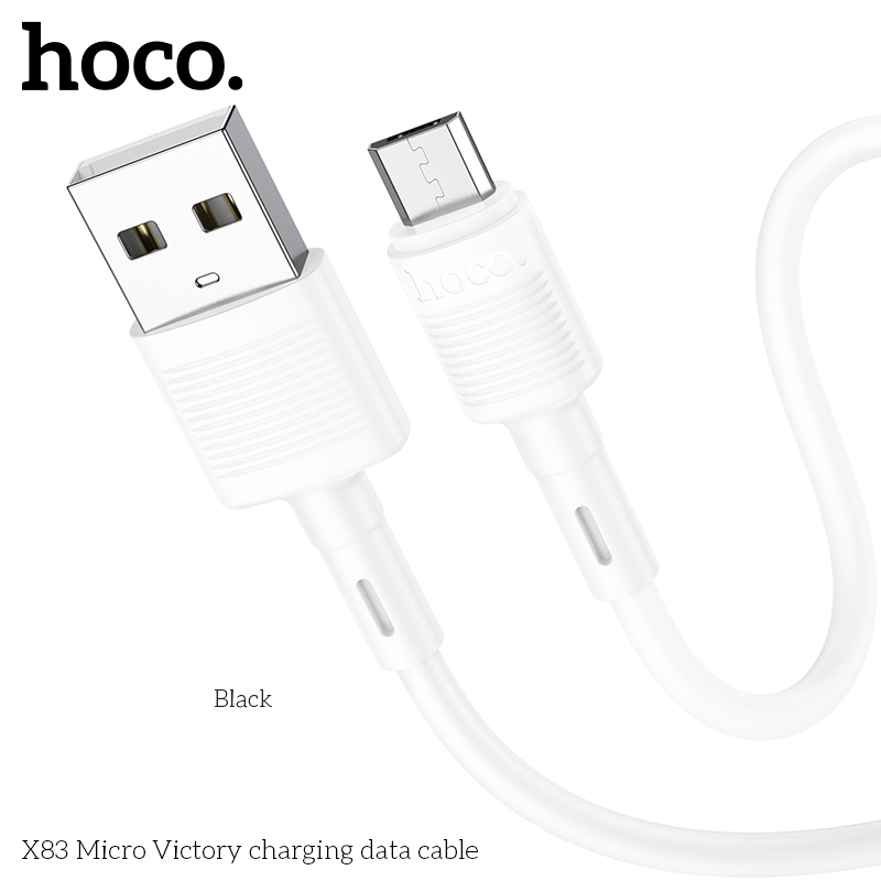 Cáp sạc nhanh HOCO X83 1m Micro 2.4A Chính Hãng [BH 1 NĂM]