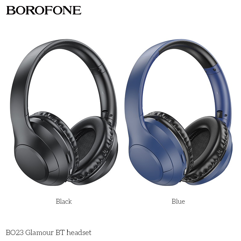 Tai nghe bluetooth chụp tai BOROFONE BO23 bass mạnh headphone chính hãng [BH: 1 NĂM]