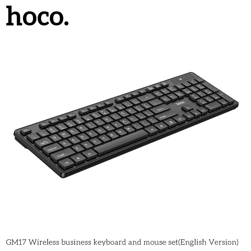 Bộ bàn phím chuột không dây HOCO GM17 combo chính hãng [BH 1 NĂM]