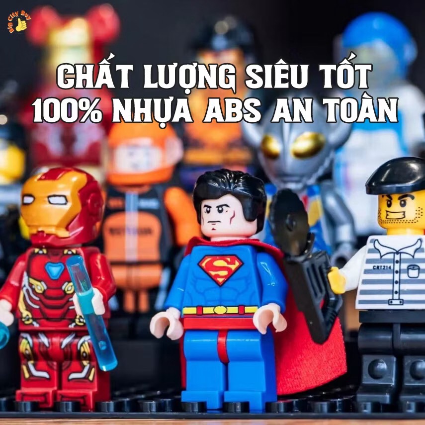 Set 2 Con mô hình lắp ráp CHIRITA mini sưu Tầm- Mẫu Ngẫu Nhiên[BH: NONE]