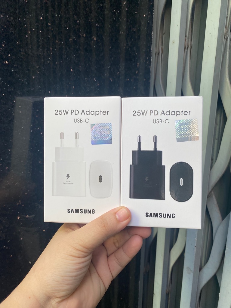 1c HỘP ĐỰNG CÓC 25W ZIN SAMSUNG TRẮNG/ĐEN [BH: NONE]