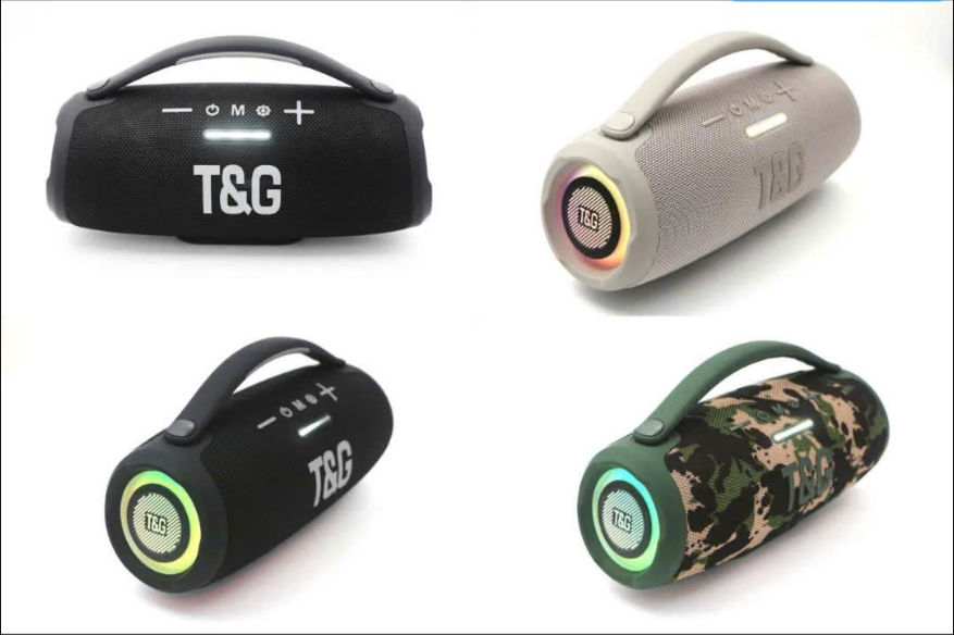 Loa bluetooth T&G TG-418 mẫu loa tròn CAO CẤP có quai cầm tay kèm đèn led cực đẹp [BH 6 tháng]