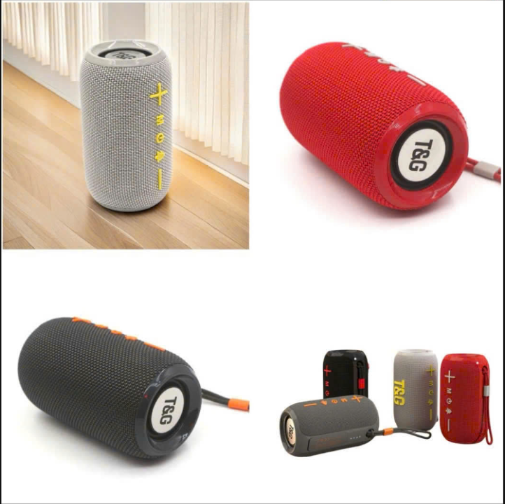 Loa bluetooth T&G TG-419 mẫu loa tròn có quai xách cực đẹp [BH 6 tháng]