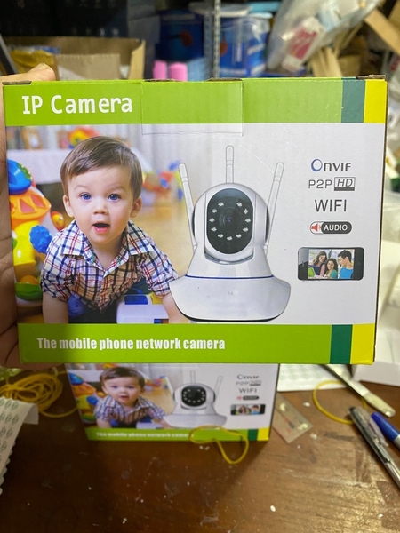 Camera IP wifi 3 râu Yoosee 1080P (hộp xanh lá, có cổng LAN) ONVIF P2P HD [BH 1 năm] / pktn sale
