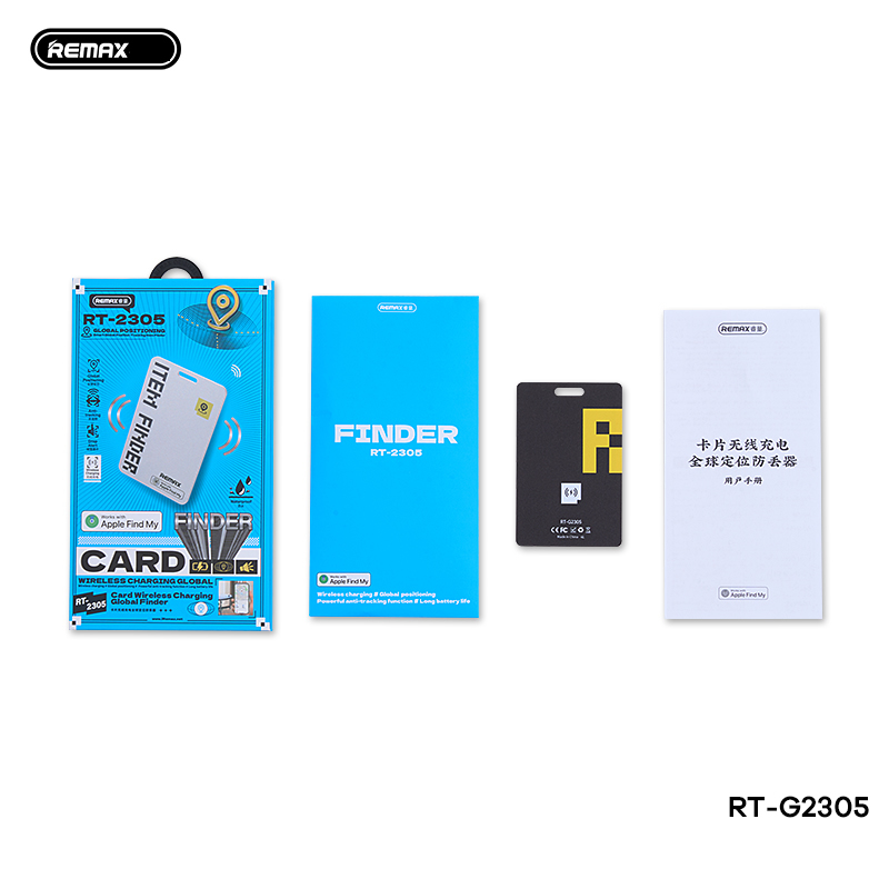 Thẻ định vị GPS REMAX RT-G2305 siêu mini nhỏ gọn pin 110mAh chống nước IP68 chính hãng [BH 1 Năm]