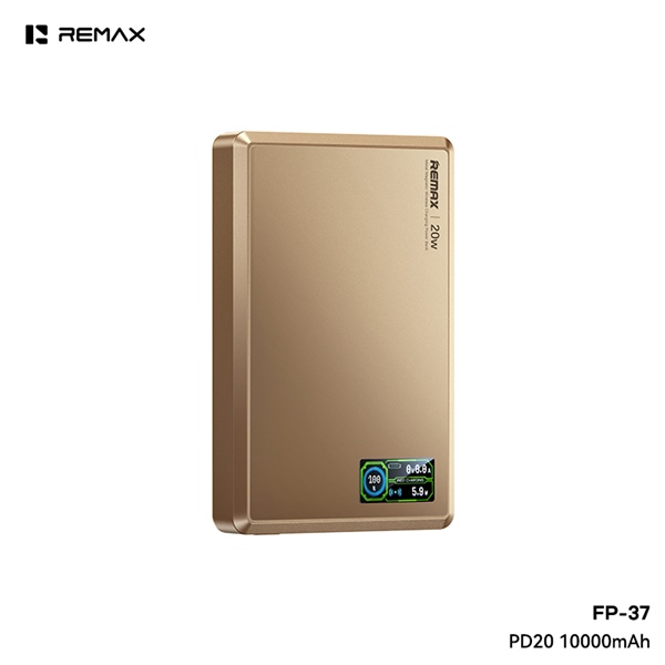 Pin sạc nhanh không dây PD 20w REMAX FP-37 10.000mAh dự phòng chính hãng CCC siêu nhỏ BH 1 năm