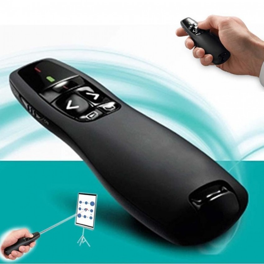 Bút trình chiếu không dây Logitech R400 (loại 2) không dây từ xa (BH 3 tháng)