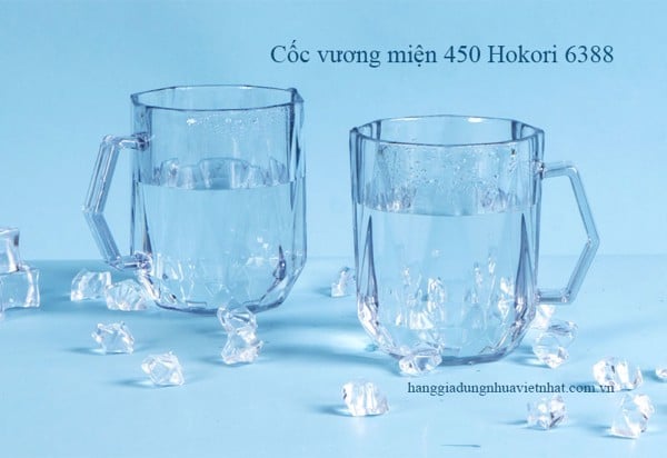 1 Ly nhựa HKR6388 450ml có tay cầm
