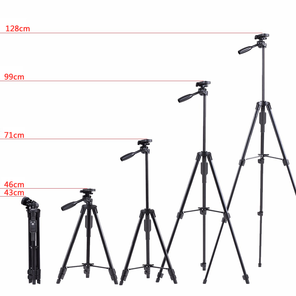 Giá đỡ Chân chụp ảnh gậy 3 chân TTX-6218 cao cấp (nặng hơn Yunteng VTC 5208) loại 1 kèm túi đựng và remote chụp hình tự sướng [BH 1 tuần]