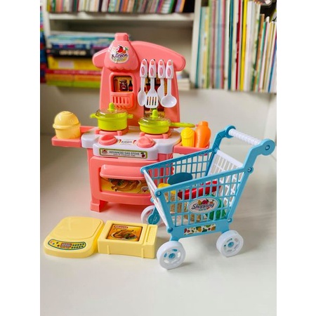 Đồ chơi nấu ăn nhà bếp Kitchen Dream cho bé [bh: none]