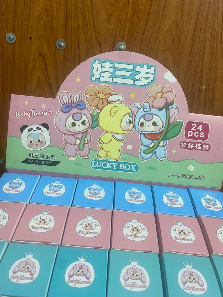 1 Hộp mù móc khoá Baby three siêu đáng yêu [BH: NONE] 1l1c12