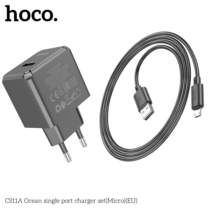 Bộ Sạc HOCO CS11A Ocean Micro Samsung Chính Hãng [BH 1 NĂM]