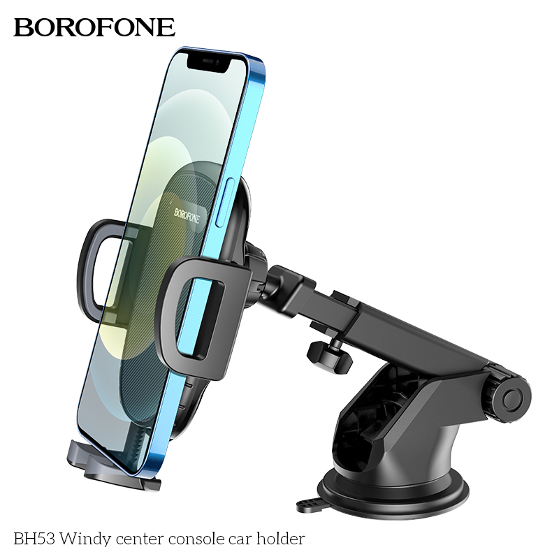 Giá đỡ điện thoại trên ô tô BOROFONE BH53 đế hít chính hãng (cho xe hơi)