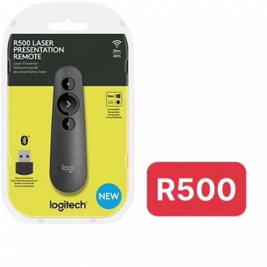 Bút trình chiếu LOGITECH R500 Laser không dây [BH 1 tháng] / pktn sale