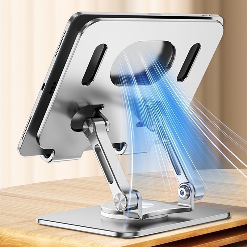 GIÁ ĐỠ IPAD KIM LOẠI XOAY XỊN "TABLET COMPUTER HOTARY SUPPORT"
