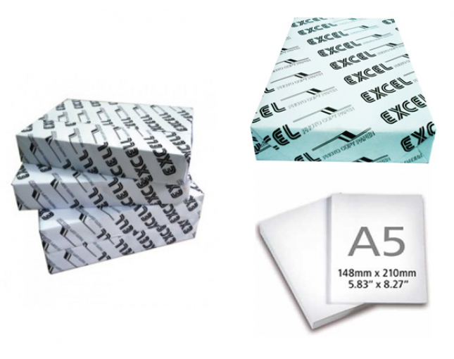 1 lốc giấy A5 Exel 72GMS giấy dày loại tốt chất lượng [BH: NONE] / pktn sale