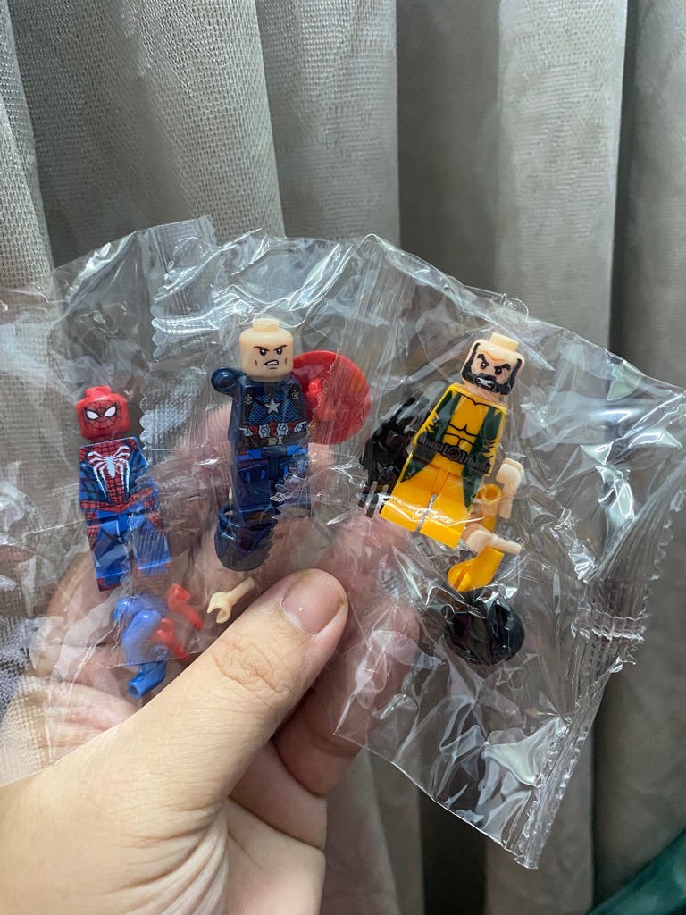 Set 2 Con mô hình lắp ráp CHIRITA mini sưu Tầm- Mẫu Ngẫu Nhiên[BH: NONE]