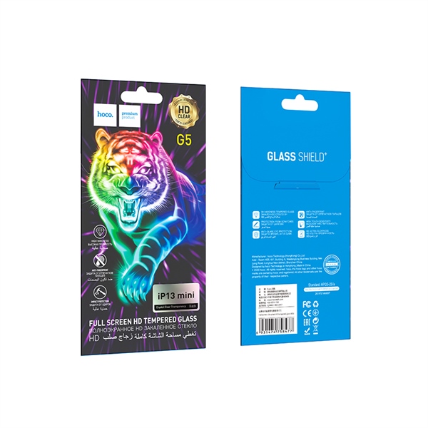 Cường lực hoco G5 Iphone 13 mini full màn hình - hộp 10c