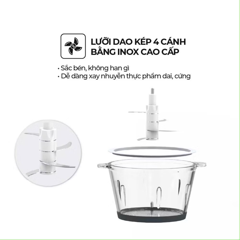 Máy xay thịt SH5403 300W [BH: 1 Tháng]