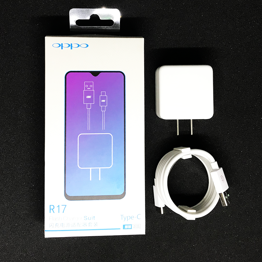 Bộ sạc nhanh TYPE C OPPO VOOC 4A R17 G46 hộp mới (chuẩn zin loại 1) giống R15 [BH: 6 tháng]