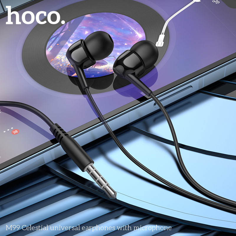 Tai nghe có dây 3.5 nhét tai HOCO M99 chính hãng [BH 1 năm]