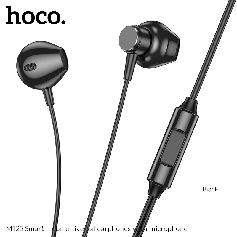 Tai nghe có dây 3.5 nhét tai HOCO M125 có Micro dài 1m2 chính hãng [BH 1 năm]