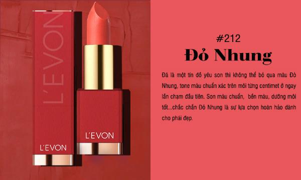 Son sáp Mo.cha màu 212 ĐỎ NHUNG / pktn sale